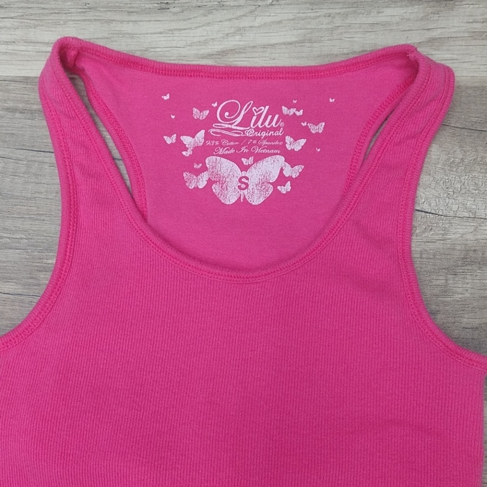 Lilu Ribbed Tank Top - Picture 3 of 8